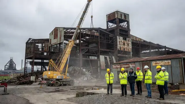 Llanwern's Demolition Symbolises Britain's Deeper Industrial Retreat
